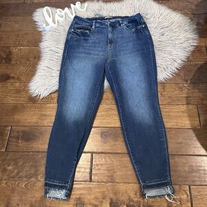 Good American Womens Jean Style GL873T Good Legs Size 16 Step Raw Hem